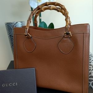 Authentic Gucci Diana Bamboo Bag